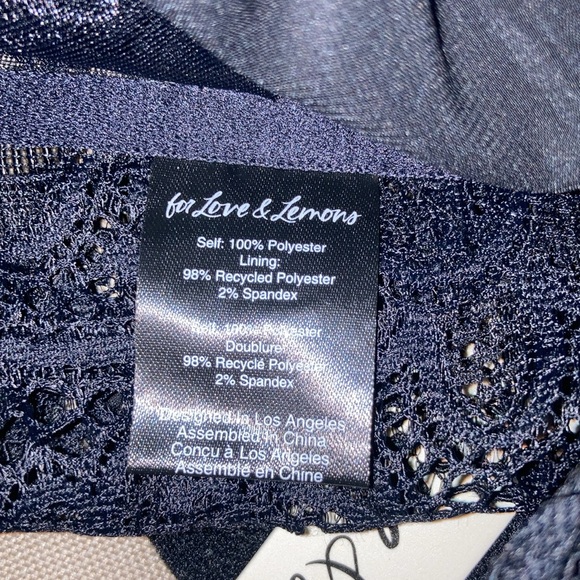 REVOLVE - FOR LOVE & LEMONS SAMMI CROP TOP - Picture 6 of 9